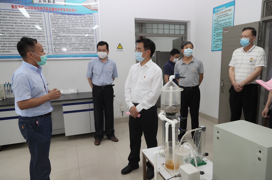 【众志成城 抗击疫情】省委常委周联清到学校调研指导